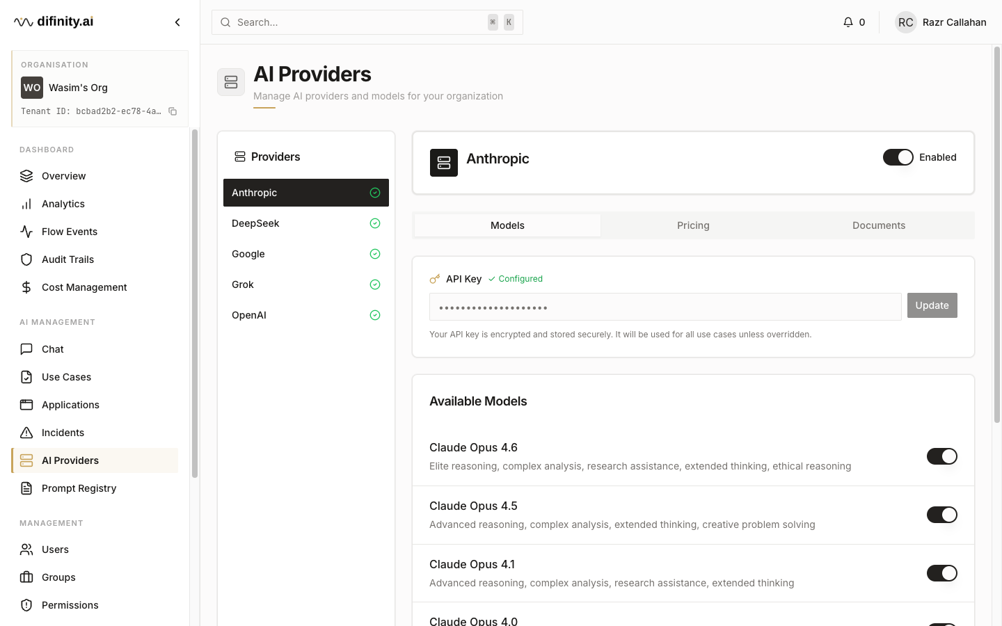 Documentation | Difinity Platform Guide