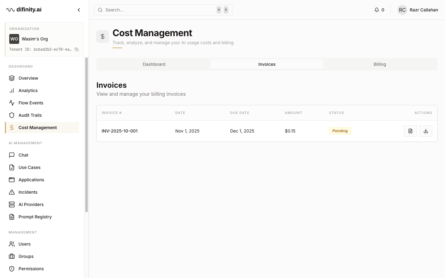Documentation | Difinity Platform Guide